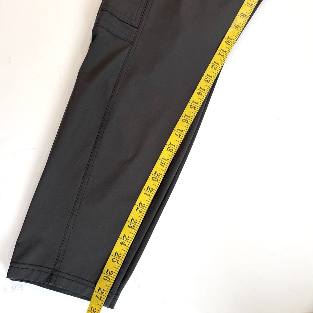 Athleta Women’s Chelsea Travel Commute Lightweight Cargo Pants Sz 8 Dark Gray - Picture 9 of 10